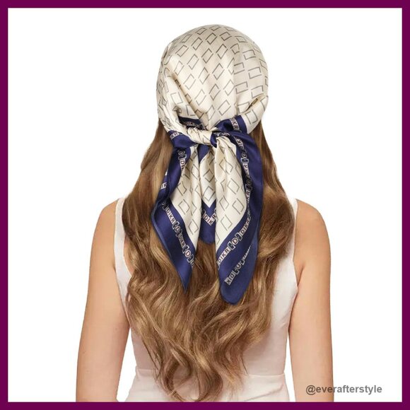 Accessories - Pure Mulberry Silk Scarf Lightweight Square Elegant Fashion Accessory